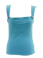 Cowl Neck Button Top